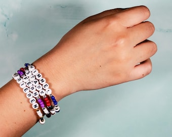 Frieren Anime Themed Friendship Bracelets. Anime Friendship Bracelets. Anime Bracelets. Anime Couples Bracelets. Anime-Con Bracelets