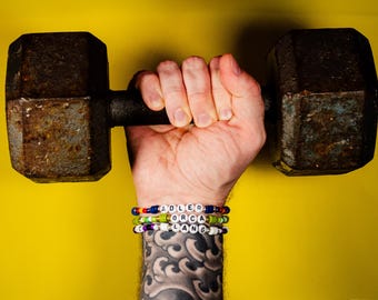 Mash Anime Themed Friendship Bracelets. Anime Friendship Bracelets. Anime Bracelets. Anime Couples Bracelets. Anime-Con Bracelets
