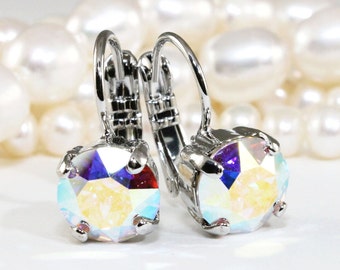 Orecchini Pendenti Vintage In Oro Con Rhinestones Aurora - Foto 7