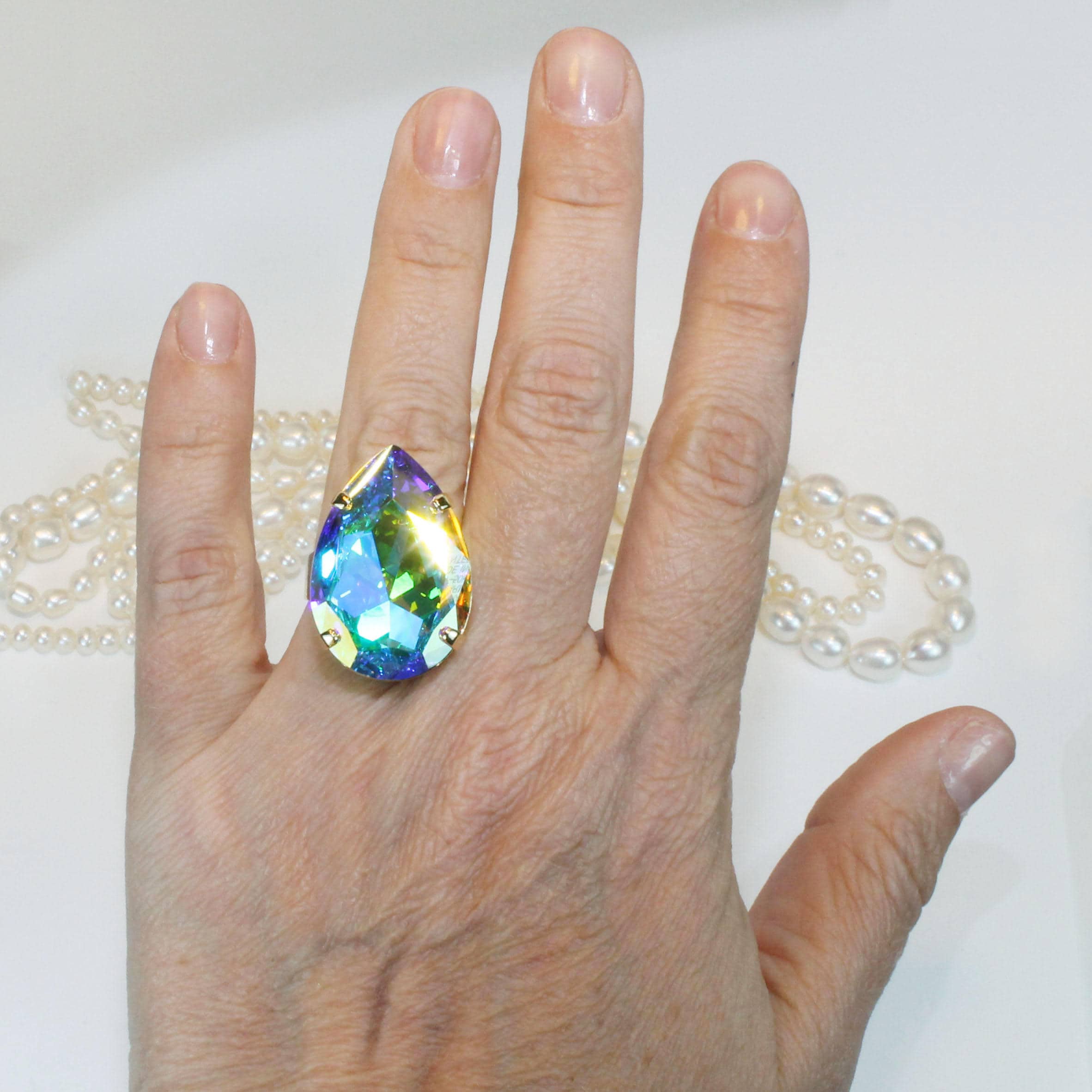 Huge Crystal Clear Swarovski Crystal Statement Ring, High Fashion Fashion  Pageant Jewelry, Big Oversized Unisex Swarovski Ring Glitterfusion - Etsy |  Huge crystal, Swarovski ring, Pageant jewelry