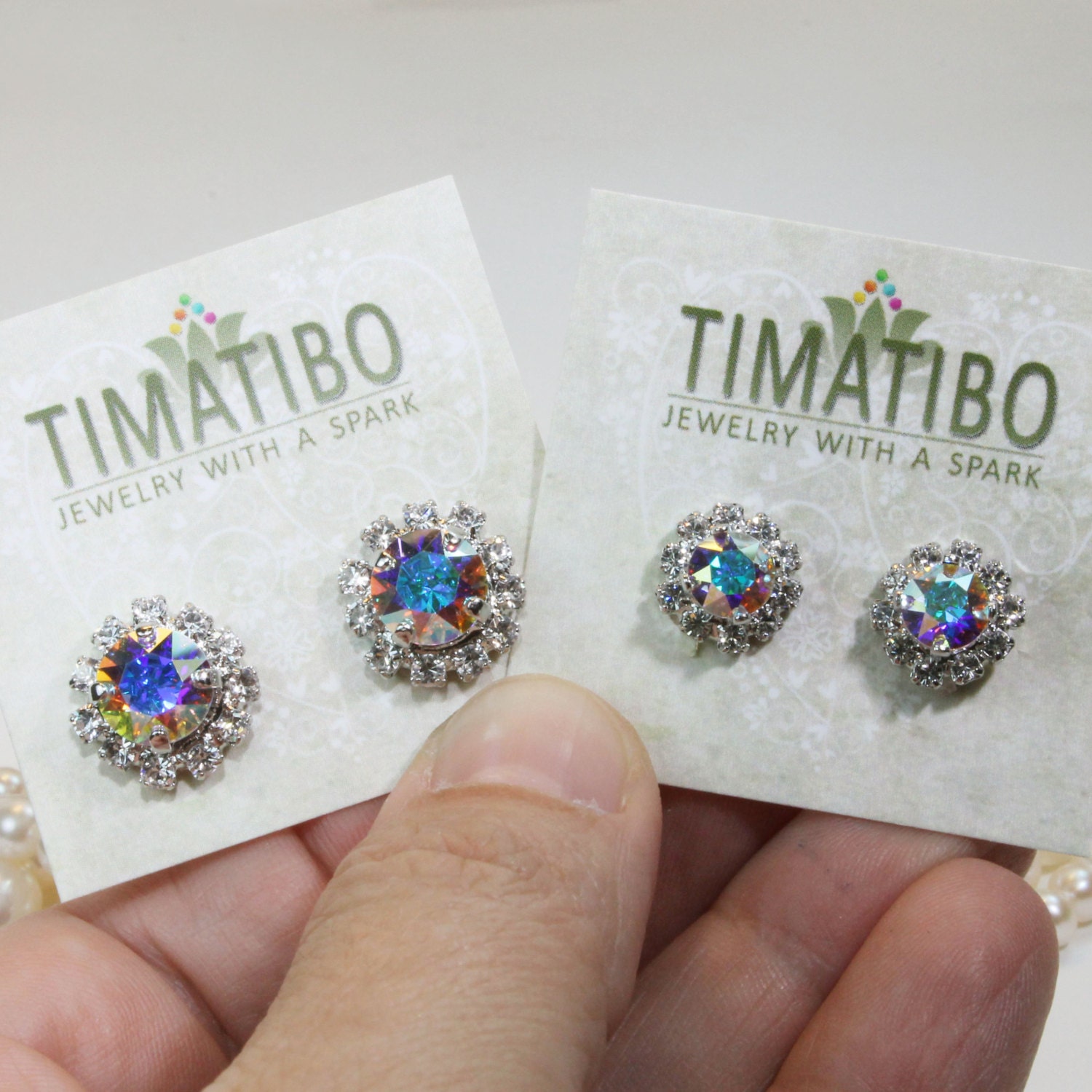 Mother Daughter Earrings Set Mommy and 