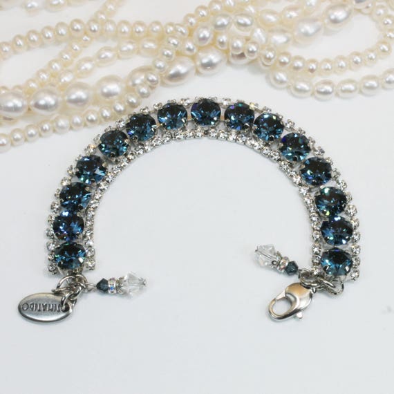 Ecume Bracelet in Navy Blue main image 1