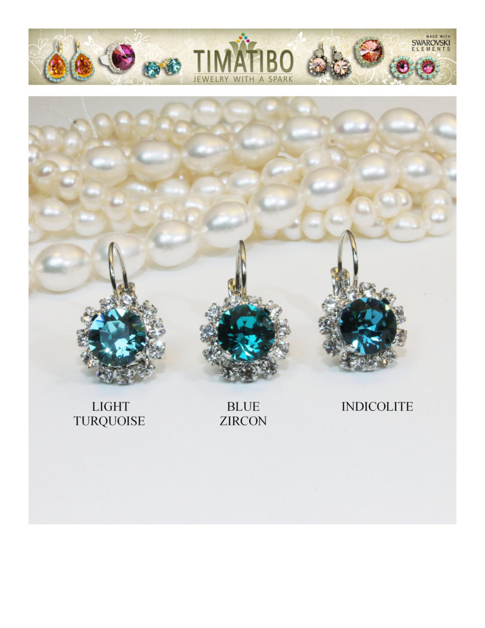 Teal Earrings Teal Gold Earrings Teal Crystal Drop Earrings Etsy