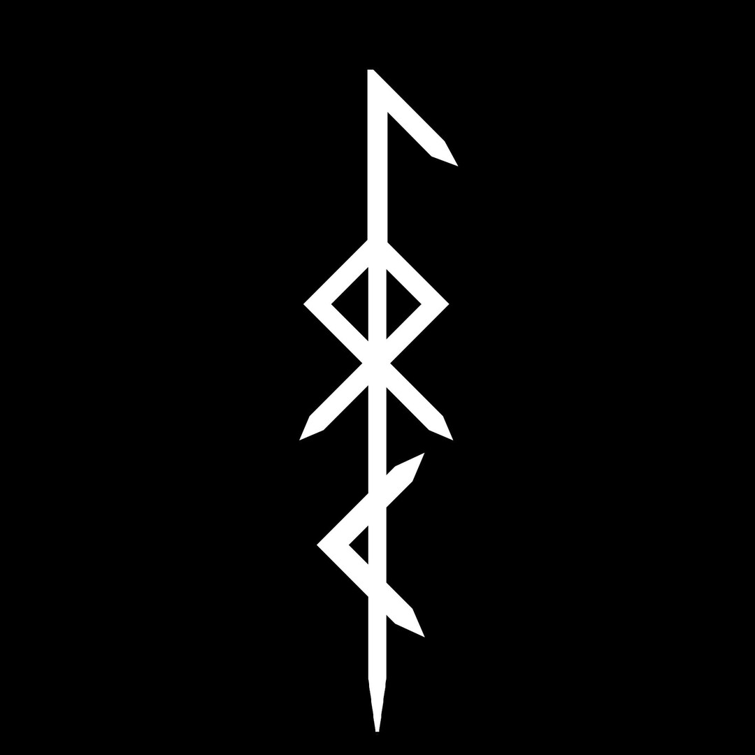 Loki Bindrune Decal Sticker, Waterproof Vinyl Sticker, Laptop Car Water ...