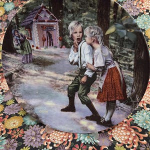 Hansel and Gretel Collector Plate 1981