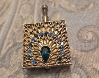 Peacock Pocket Ashtray Silent Butler