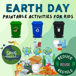 Activités pour le préscolaire et la maternelle du Jour de la Terre l Recyclage du jeu dramatique l Enseignement du recyclage pour le préscolaire l Unité de recyclage pour l'école à la maison et la garderie