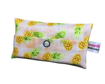 Taschentücher Tasche Ananas Adventskalender Befüllung Geschenk Abschied