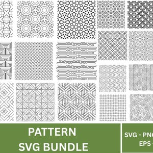 Seamless Patterns Svg, Background Pattern SVG, Lines Pattern Svg, Instant Download