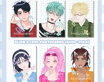 エイリアンステージフォトカード |ミジ/スア/イワン/ティル - Etsy 日本