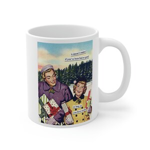 Vintage Housewife mug, funny mug, parent humor, retro mug, sarcasm,1950s women