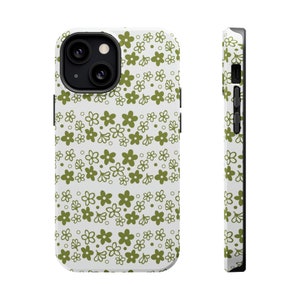 Spring Blossom Pyrex inspired Iphone case, MagSafe Tough Cases
