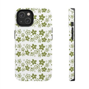 Spring Blossom Pyrex inspired,  Crazy Daisy inspired Tough Phone Cases, Case-Mate