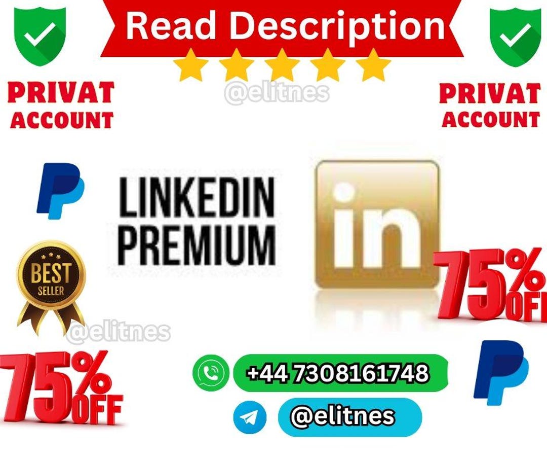 Linkedin Premiumlinkedin Premiumpremium 12ーmonth Plan Warranty Read