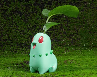 Succulent Planter 3D Printed Cute Nature Vase Plant Pot Decorative Flower Holder Tabletop Decor Indoor Garden Gift for Gamer Plant Lovers