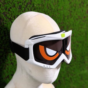 Kamen Rider EX-AID Cosplay Goggle Helm Set Genm Augenmasken Parado Authentisch Cosplay Accessoire Einzigartig Handmade Gamer Anime Fans Geschenk für Ihn