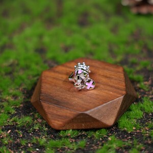 Arcane inspired platinum grenade earrings for League of Legends fans. Perfect gift for gamers, couples, and cosplay lovers. Lightweight and hypoallergenic design ensures comfort, making them an ideal accessory for daily wear.