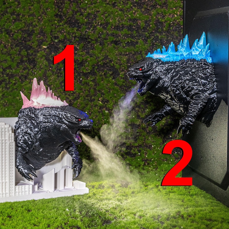 Godzilla Pacifier Godzilla Humidifier Magnet Monster Universe Anime Fun Home Decor Gift ...
