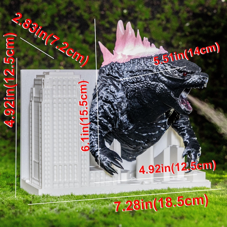 Godzilla Pacifier Godzilla Humidifier Magnet Monster Universe Anime Fun Home Decor Gift ...