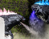 Godzilla Humidifier Magnet Monster Universe Anime Fun Home Decor Gift Cool Home Accessory, Unique Birthday Gift for Fans Collectors