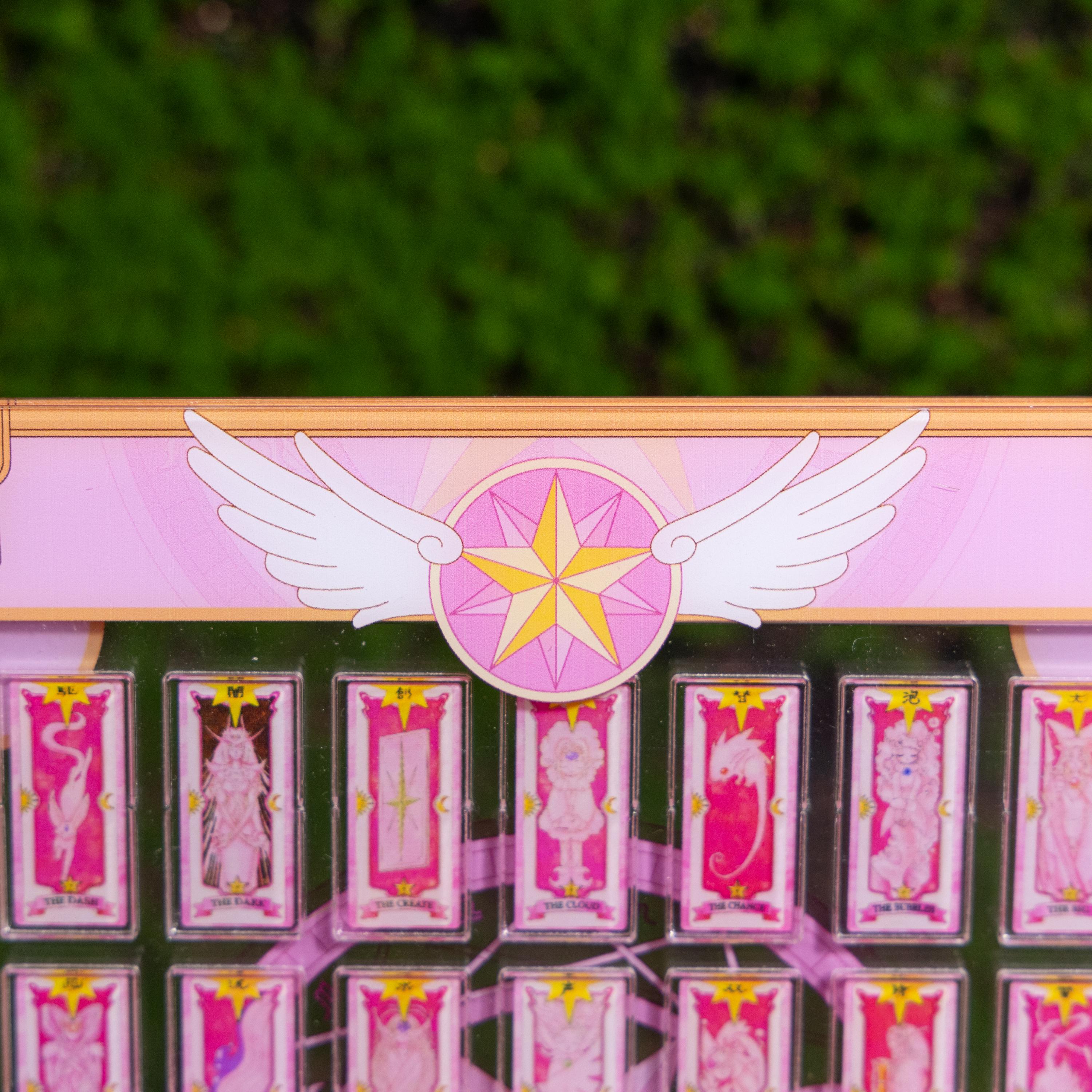 アクリル製ミニクロウカード さくらカード ディスプレイフレーム