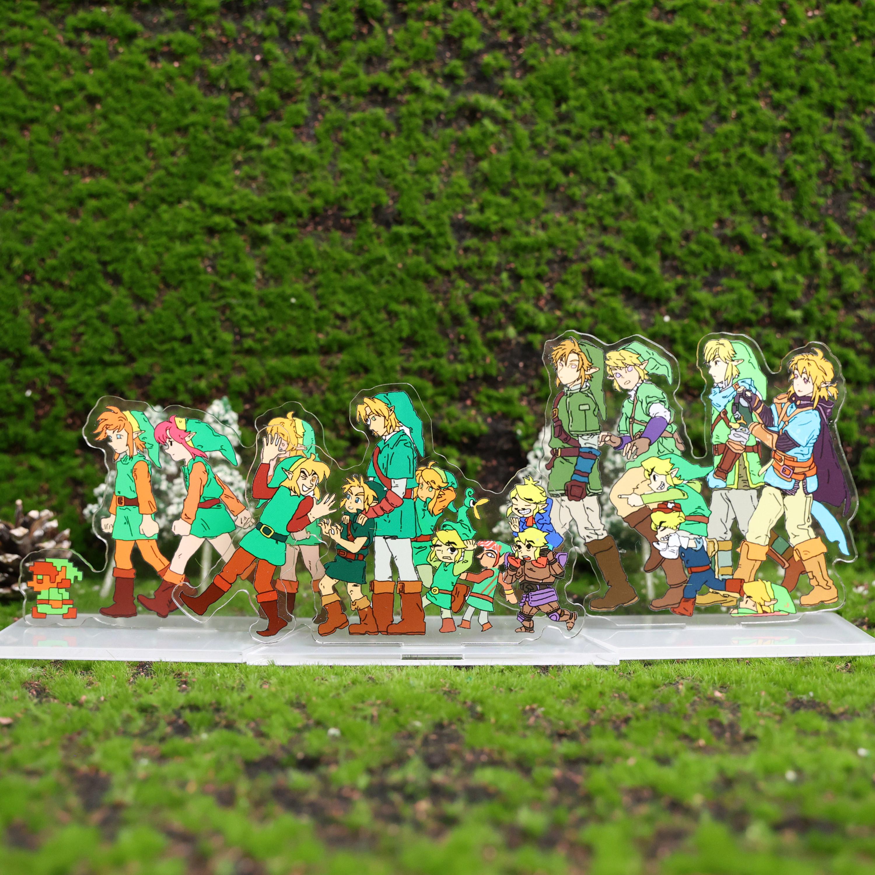 Legend of Zelda Acrylic Standee Collection Link Ganondorf Botw Display