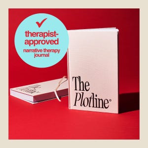 The Plotline© Journal – Guided Narrative Therapy Journal For Main Character Manifestation, Motivation, And Goal Setting