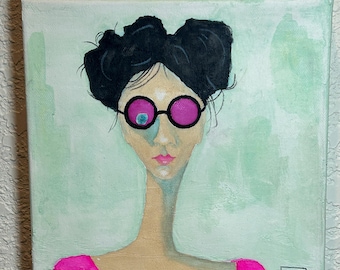 Rose colored glasses