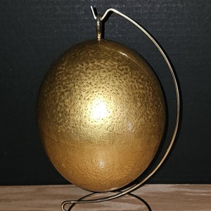 Ostrich Egg-Gilded
