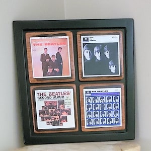 The Beatles-Albums-Wall Art- #1- Introducing The Beatles- Meet The Beatles- The Beatles Second Album- A Hard Day&#39;s Night