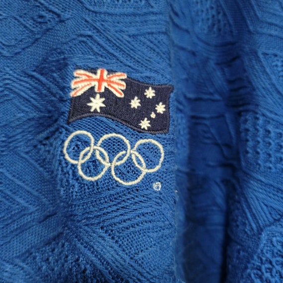 Vintage COOGI Australia Sydney Olympics Blue Crew… - image 6