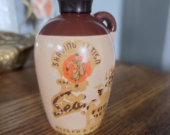 Vintage Seaforth Shaving Lotion 4 Oz Bottle Alfred D McKelvy Men’s Barber Shop