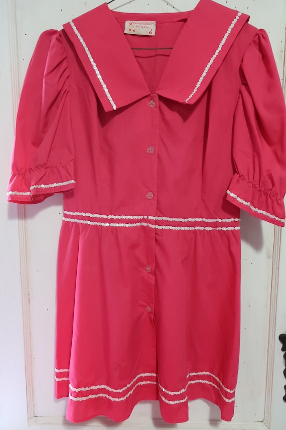 Vintage Old Fashioned Bathing Suit Costume, Top, B