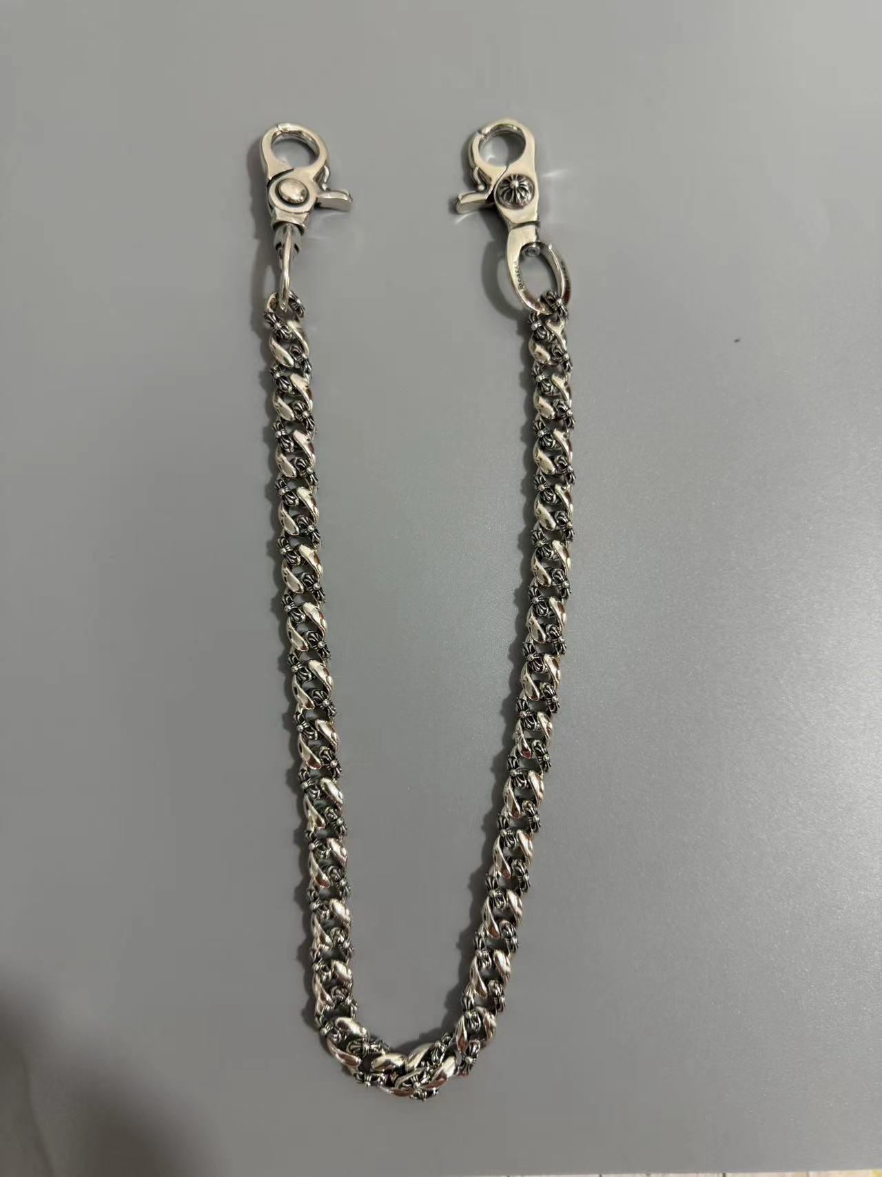 Chrome Hearts Handmade Wallet Chain, CH Style Punk Wallet