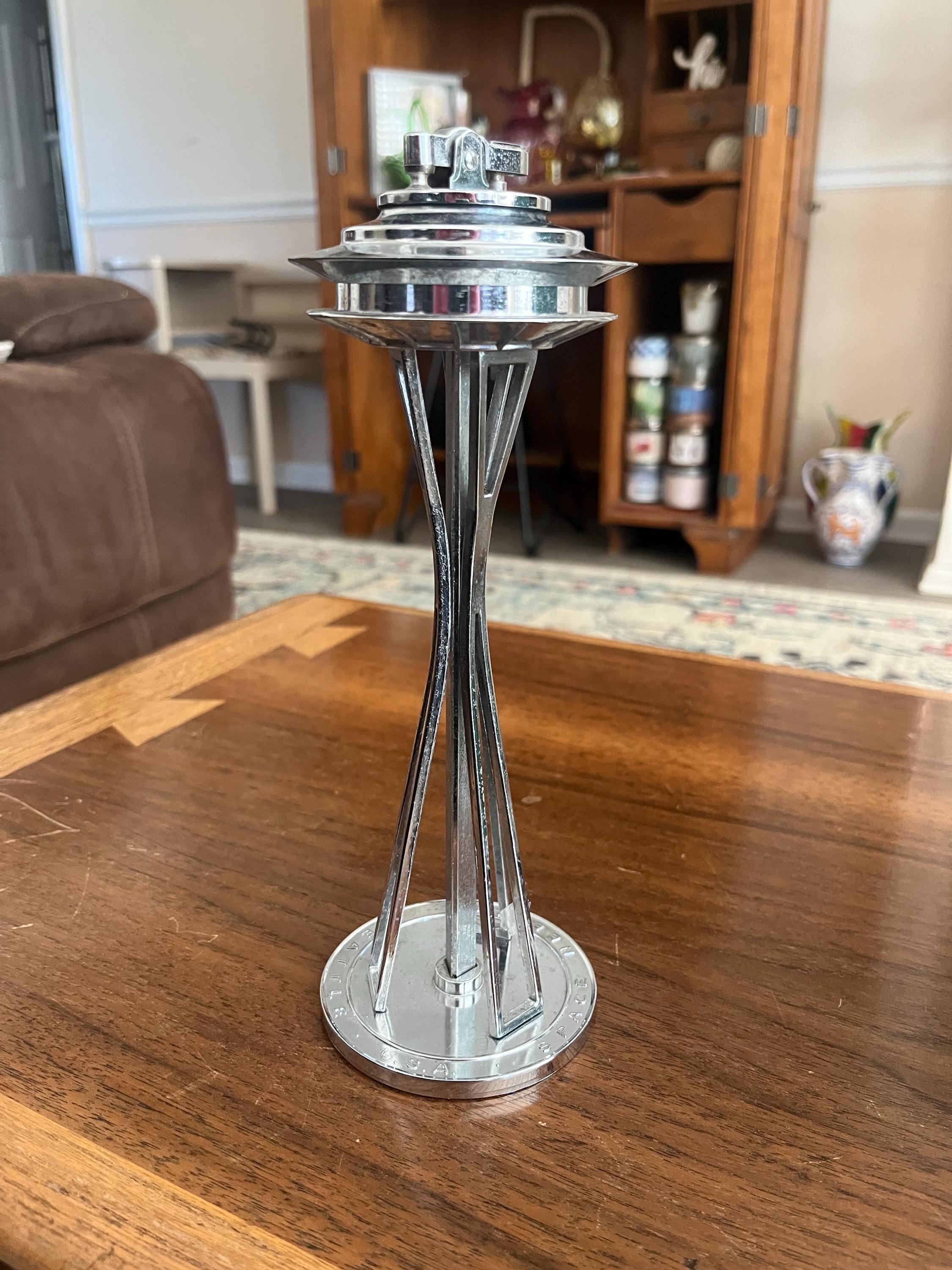 1962 World's Fair Seattle Space Needle Cigarette Lighter - Etsy