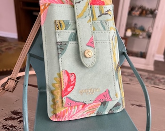 Spartina 449 Lily phone crossbody purse