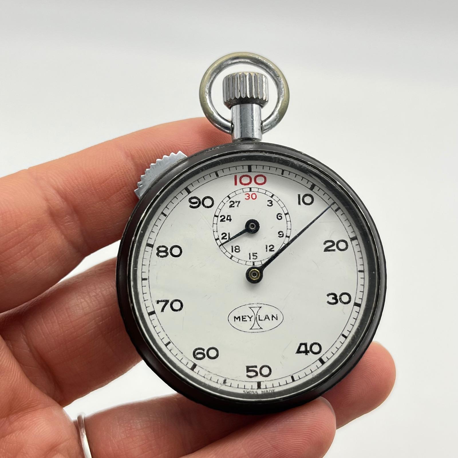 ヴィンテージ　ストップウォッチ　SWISS MADE Swiss Made Arco Mechanical Wind Up Vintage Stop Watch with