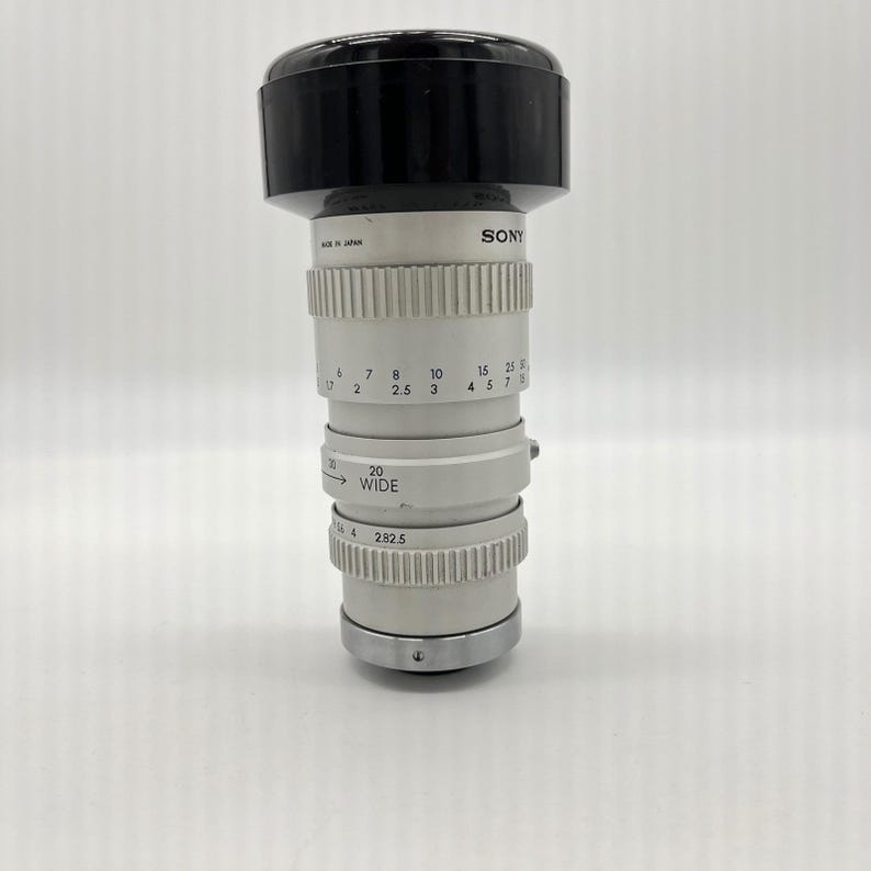 Sony TV Zoom Lens f=20-80mm 1:2.5 Vintage Camera Lens Japan No.167827 image 5