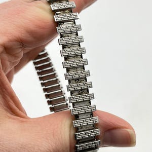 Phasar Digital Watch Sears Roebuck Y450-4290 Silver Tone Rope Bezel Vintage image 10