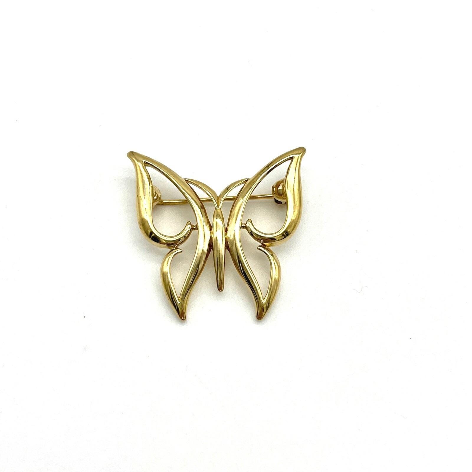 クラウントリファリ 蝶のブローチ Trifari Butterfly - Etsy