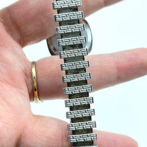 Phasar Digital Watch Sears Roebuck Y450-4290 Silver Tone Rope Bezel Vintage image 9