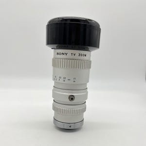 Sony TV Zoom Lens f=20-80mm 1:2.5 Vintage Camera Lens Japan No.167827 image 2