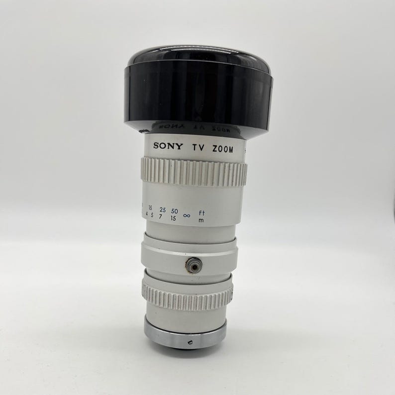Sony TV Zoom Lens f=20-80mm 1:2.5 Vintage Camera Lens Japan No.167827 image 2