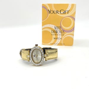 Elizabeth Taylor White Diamonds Watch - Etsy display picture 1