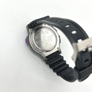 Vintage Timex Ironman Triathlon Indiglo Digital Watch Teal Purple 8 Lap 760 Bild 7