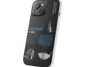 Callaway Golf Phone Case | Golf Club Aesthetic iPhone 15/14/13 Pro Max Case | Golf Gift for Him | Golf Accessory | Golfer Phone Cover