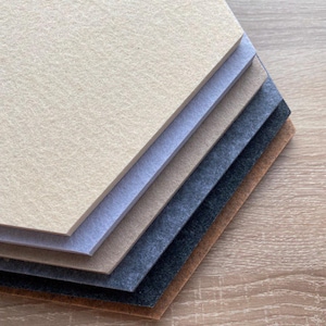 Sound-dampening panels Hexagon M Felt Tiles Pin board