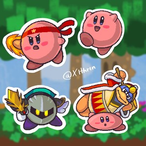 Kirby 3&quot; Pixel Sticker Collection