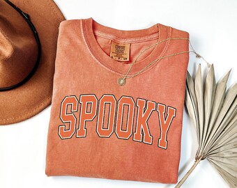 Comfort Colors® Retro Spooky Shirt, Stay Retro Halloween Shirt, Womens Halloween Shirt, Spooky Season Shirt, Halloween Gift Shirt, Halloween