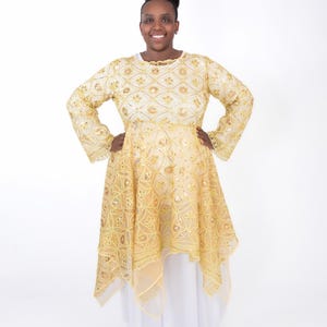 King of Glory Worship Dance Garment/Praise Dance Overlay